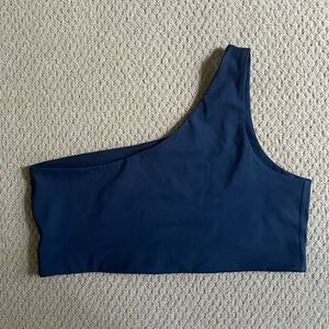 Girlfriend Collective Bianca One Shoulder Bra